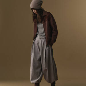 Women's Retro Knitted Zip Front Jacket - Image 4